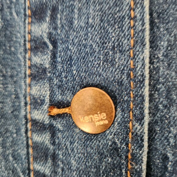 Jean Jacket with Sherpa Collar SIZE XL - Picture 4 of 7